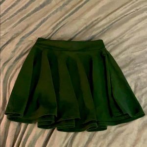 Green Skater Skirt